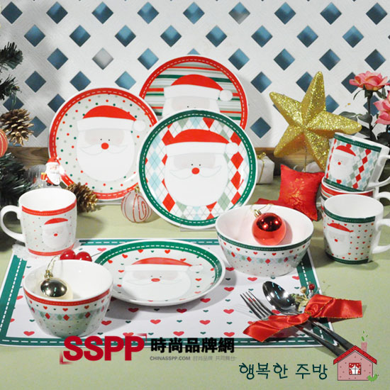 圣誕餐具營造浪漫的圣誕氣氛(一)