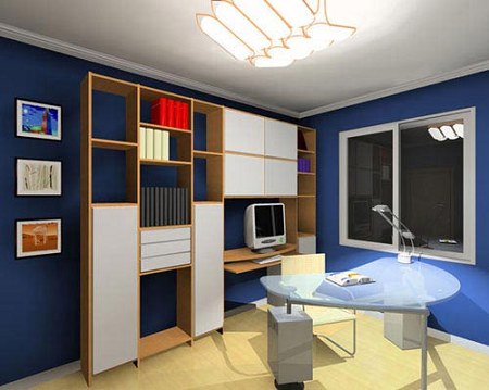 絕對經典的書房樣板間