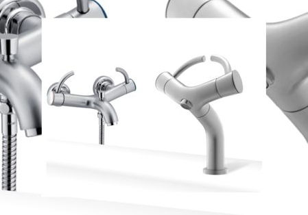 展翅飛翔的水龍頭