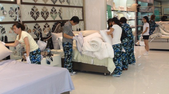 寶縵家紡第十屆新店培訓(xùn)特訓(xùn)營(yíng)