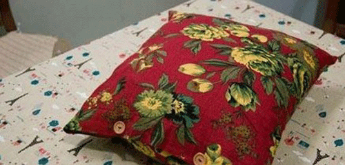 棉麻清新抱枕散發民族風情