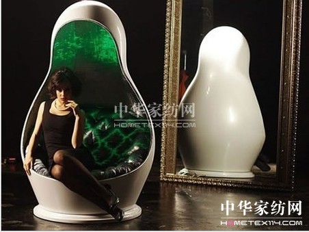 俄羅斯套娃休閑椅絕妙創(chuàng)意給你驚喜(組圖)