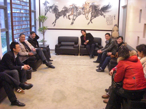 中華家紡網(wǎng)組織“看訪團”深入了解南通紡企