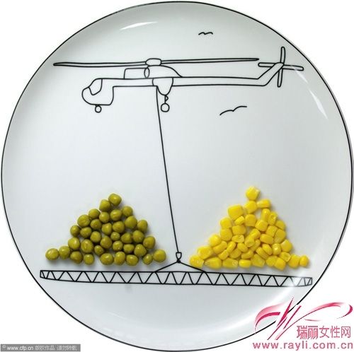 超有趣卡通餐盤哄孩子吃飯不再是噩夢(mèng)