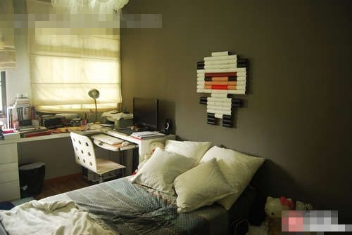 自己diy打造動(dòng)漫角色像素壁掛裝飾品