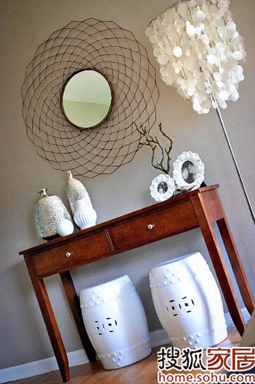 鏡子裝飾 倒影出的另一個(gè)世界