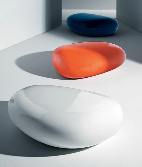 摩登彩繪玻璃纖維多功能咖啡桌