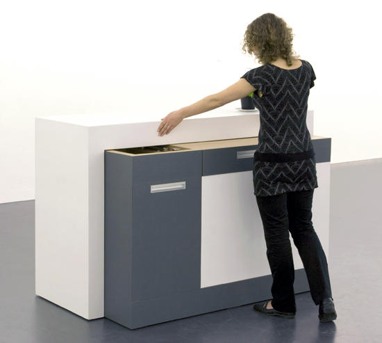 創(chuàng)意設(shè)計(jì)微縮廚房在哪兒都能做飯