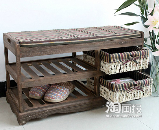 美觀實用39款儲物收納凳欣賞(2)