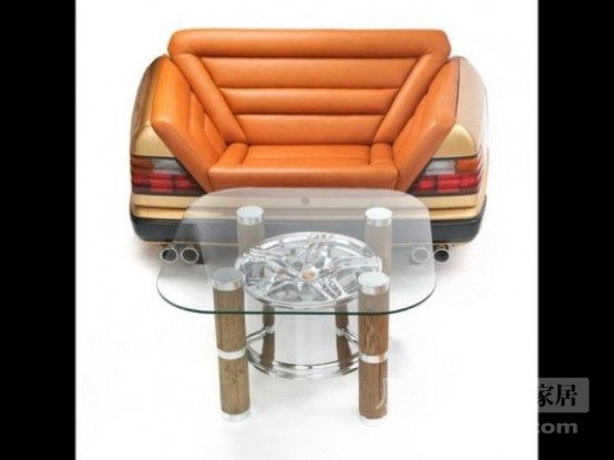 引擎顫動名車造型的沙發套裝(下)