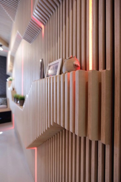 廚房也炫目動(dòng)感美學(xué)的餐廚設(shè)計(jì)