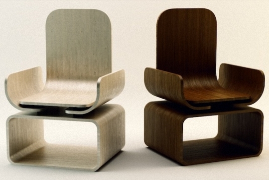 時尚可折疊的椅子