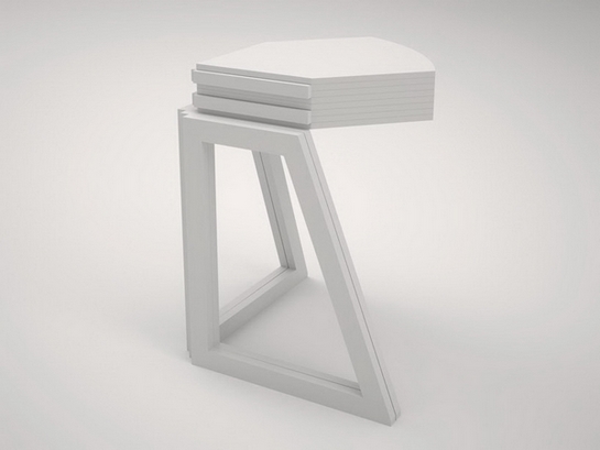 “grandcentral”折疊桌設計