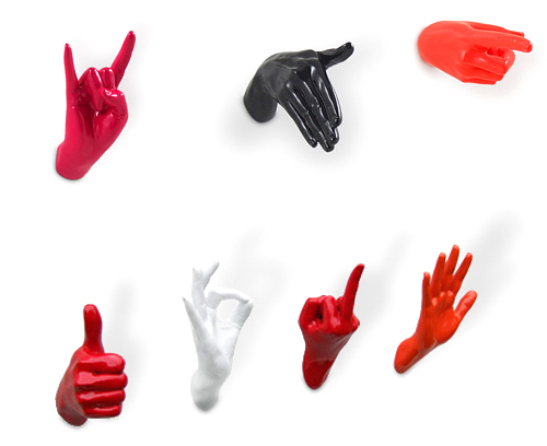 墻壁手勢掛鉤設計