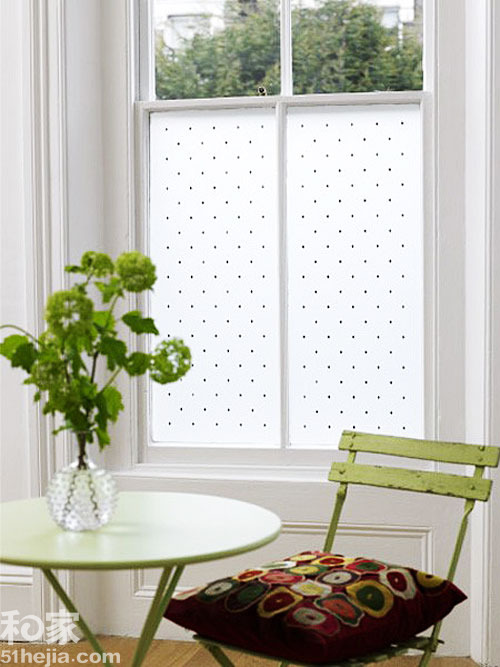 窗上作畫創(chuàng)意磨砂窗貼靈動(dòng)小窗