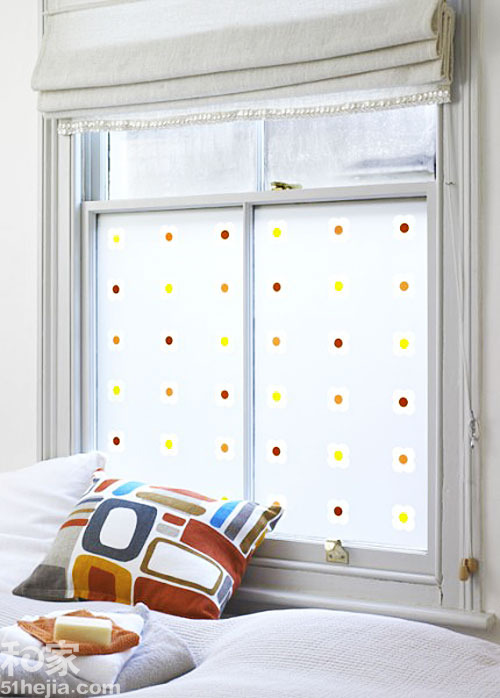 窗上作畫創意磨砂窗貼靈動小窗