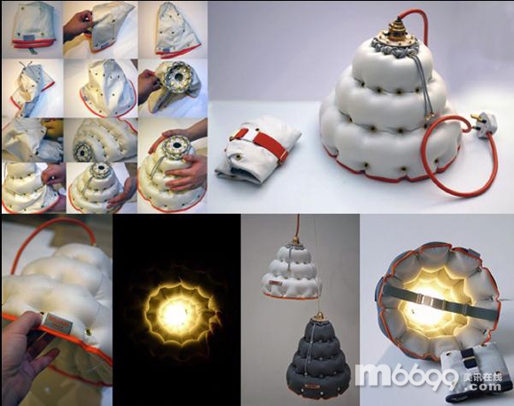 簡約環保的充氣家具設計