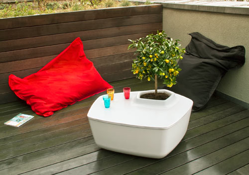 當(dāng)花盆遇到家具讓家居生活綻放美麗