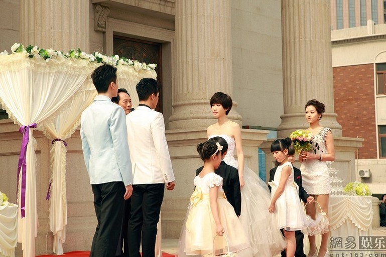 《美麗背后》張儷杜淳婚禮照曝光