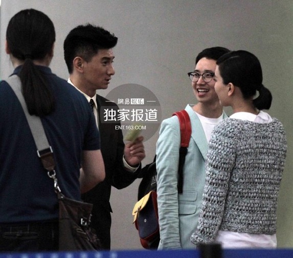 馬蘇吳奇隆機場熱聊