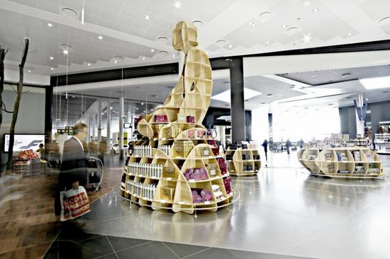 美人魚陳列架子