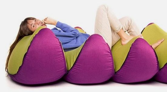 圓球沙發:一人一瓣的懶人沙發