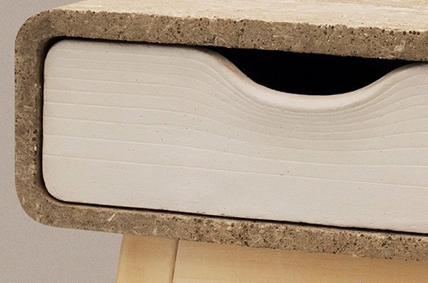 體現白天和夜晚差異化的床頭柜