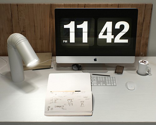 充滿(mǎn)創(chuàng)意的吸管臺(tái)燈