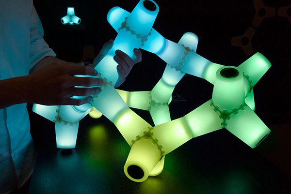 光彩奪目的交互式燈具設計