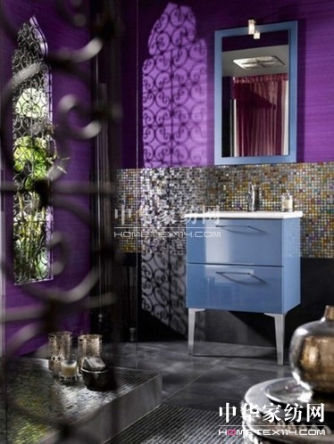 【6】盡享異域風(fēng)情摩洛哥風(fēng)格奢華浴室