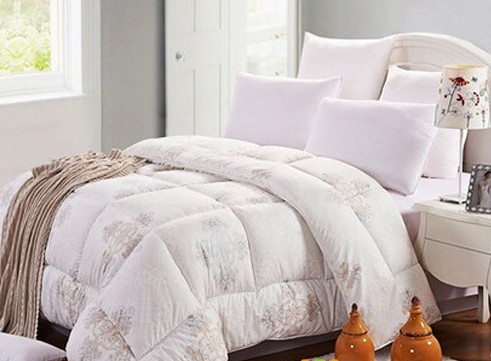 藍絲羽家紡加厚羽絨被精品上市