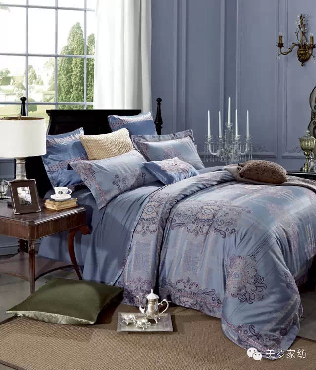 美羅家紡:鐘情藍色,只耀你美!