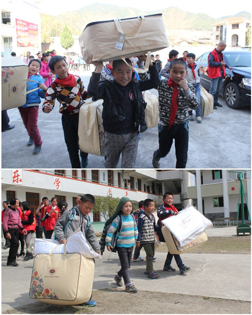 愛在身邊,佳麗斯家紡公益在繼續