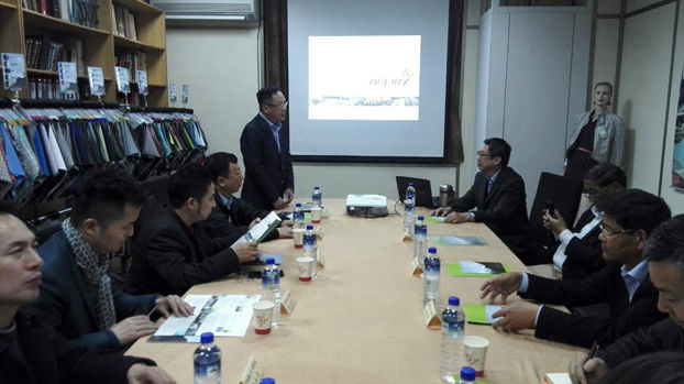 家紡協會考察團赴臺 加強兩岸優勢合作(一)