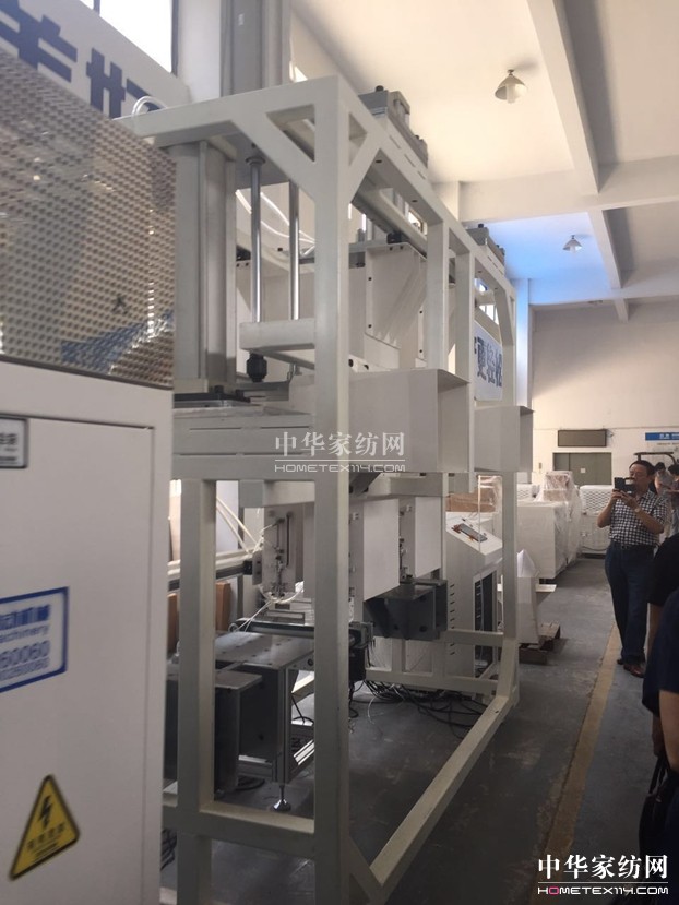 40余位家紡企業代表參觀百聯,找尋家紡自動化整體解決方案