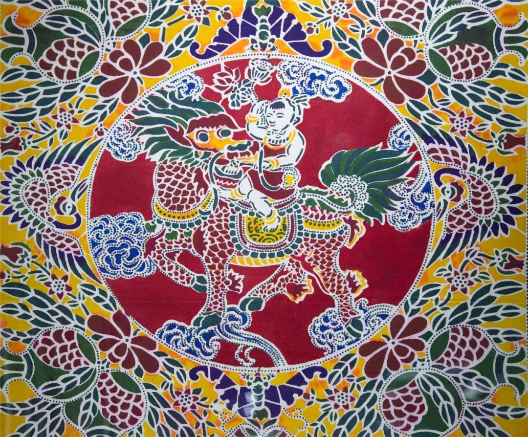 “錦繡齊魯” 絢麗多彩的古樸技藝—彩印花布參加紡織非遺展